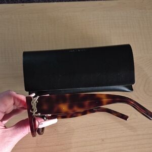 Saint Laurent Tortoise Shell Sunglasses